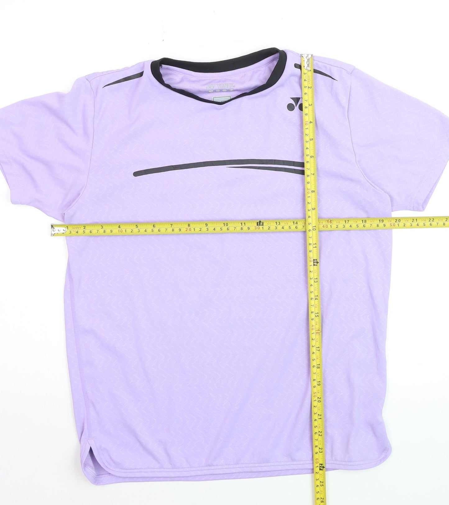 Yonex Women Purple S Moisture Wicking Sports T-Shirt