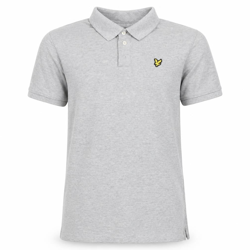 Lyle & Scott Junior Grey Short Sleeve Polo Shirt 14-15 Years