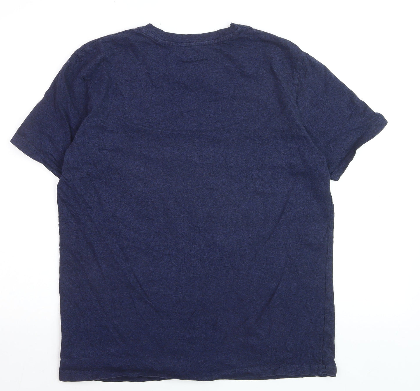 Southwest Hossegor Men's Blue Cotton Graphic T-Shirt Size L