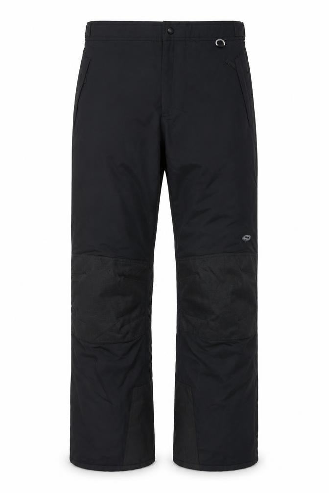 Slalom Men’s Black L Snow Pants Waterproof Winter Ski Trousers