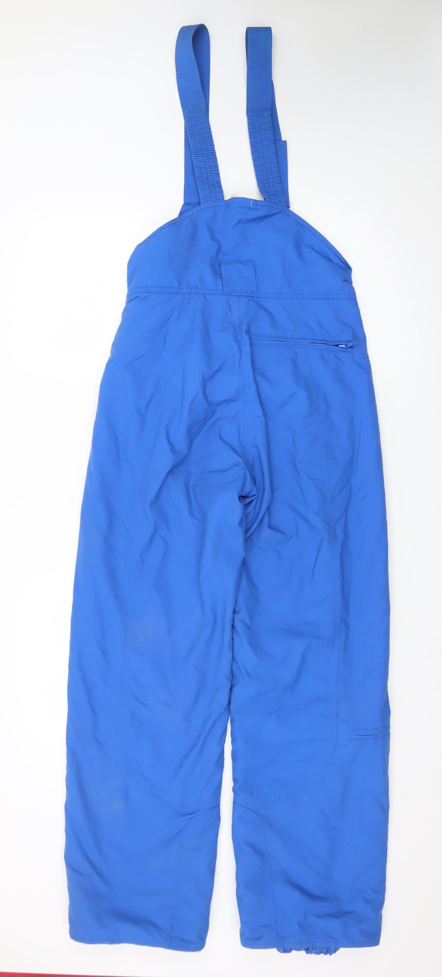 Big Ski Men's Blue Size 40 Snow Pants Waterproof Nylon Winter Trousers