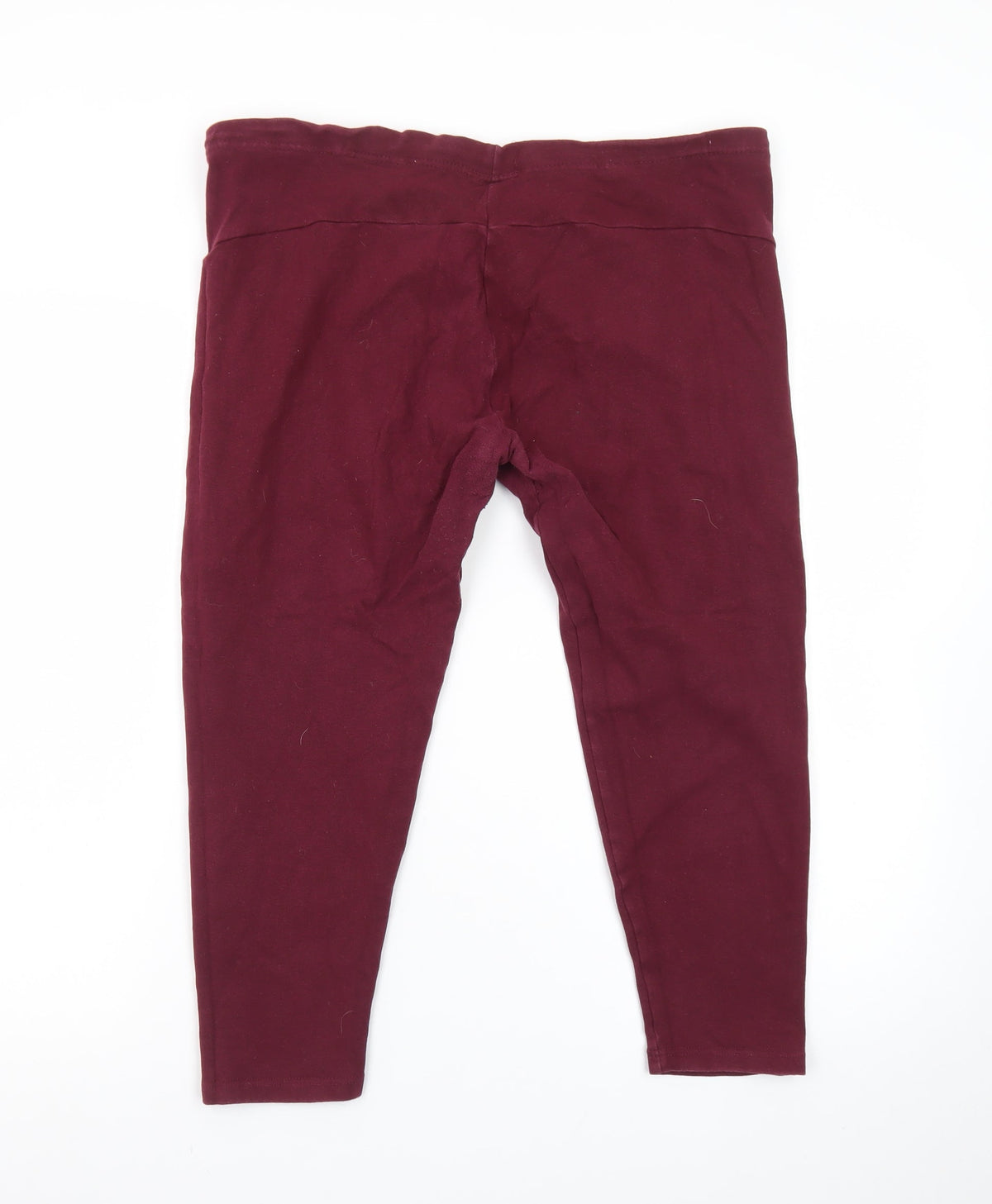 Love Leggings Women Burgundy UK 20 Ankle Stretch Leggings