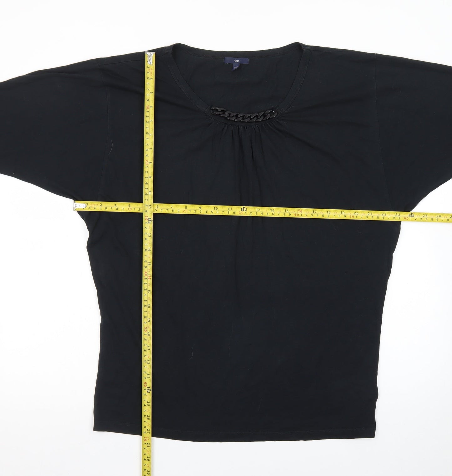Gap Women’s Black Short Sleeve Cotton Modal T-Shirt Size L
