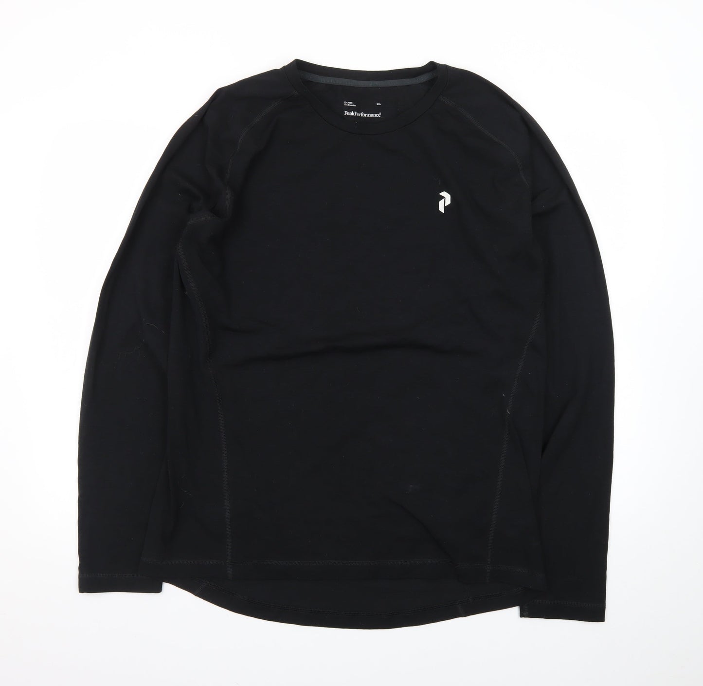 PeakPerformance Men's Black Long Sleeve Sports T-Shirt XXL