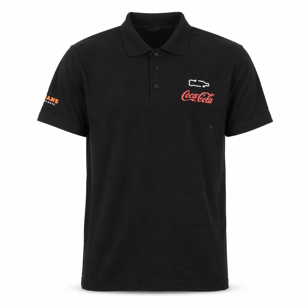 PRO RTX Men’s Black Coca-Cola Logo Short Sleeve Work Polo L