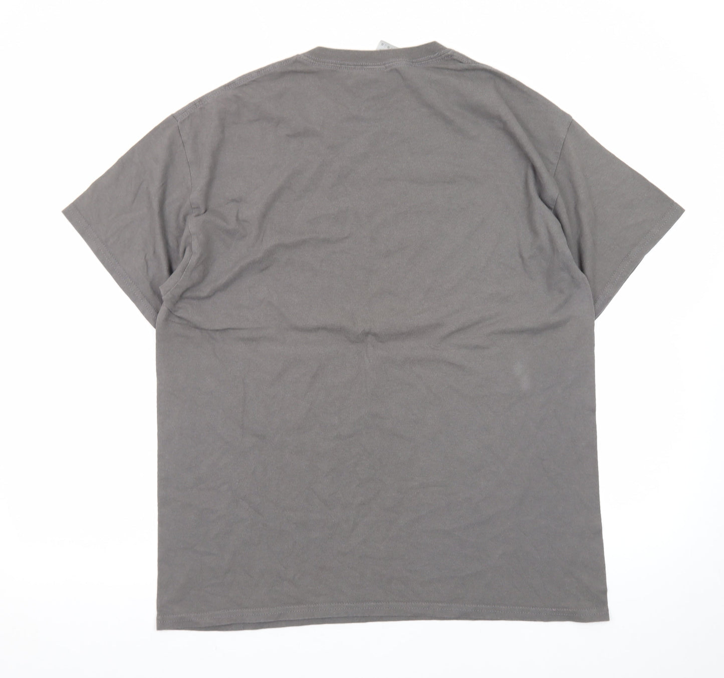 Lion Legion Men's Grey Funny Camouflage Graphic Cotton T-Shirt L