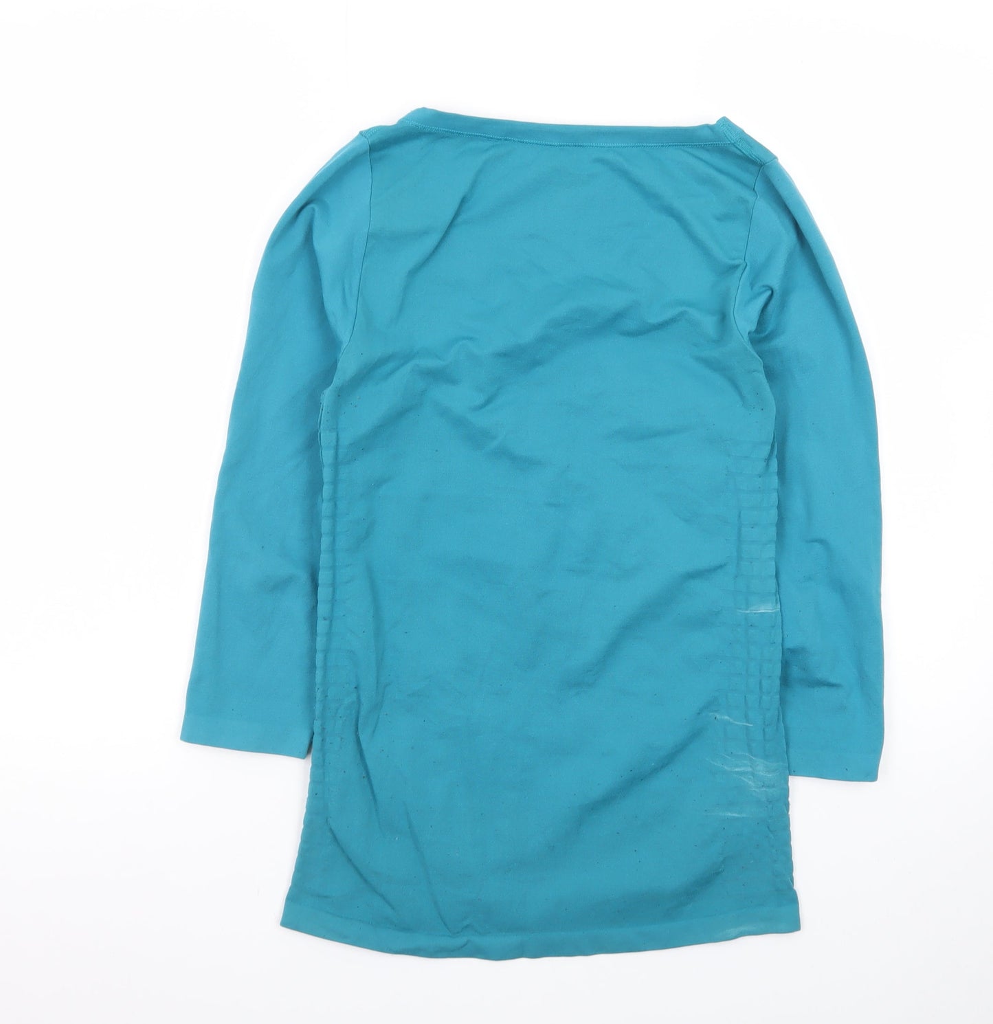 PureLime Women’s Turquoise Seamless Long Sleeve T-Shirt L/XL