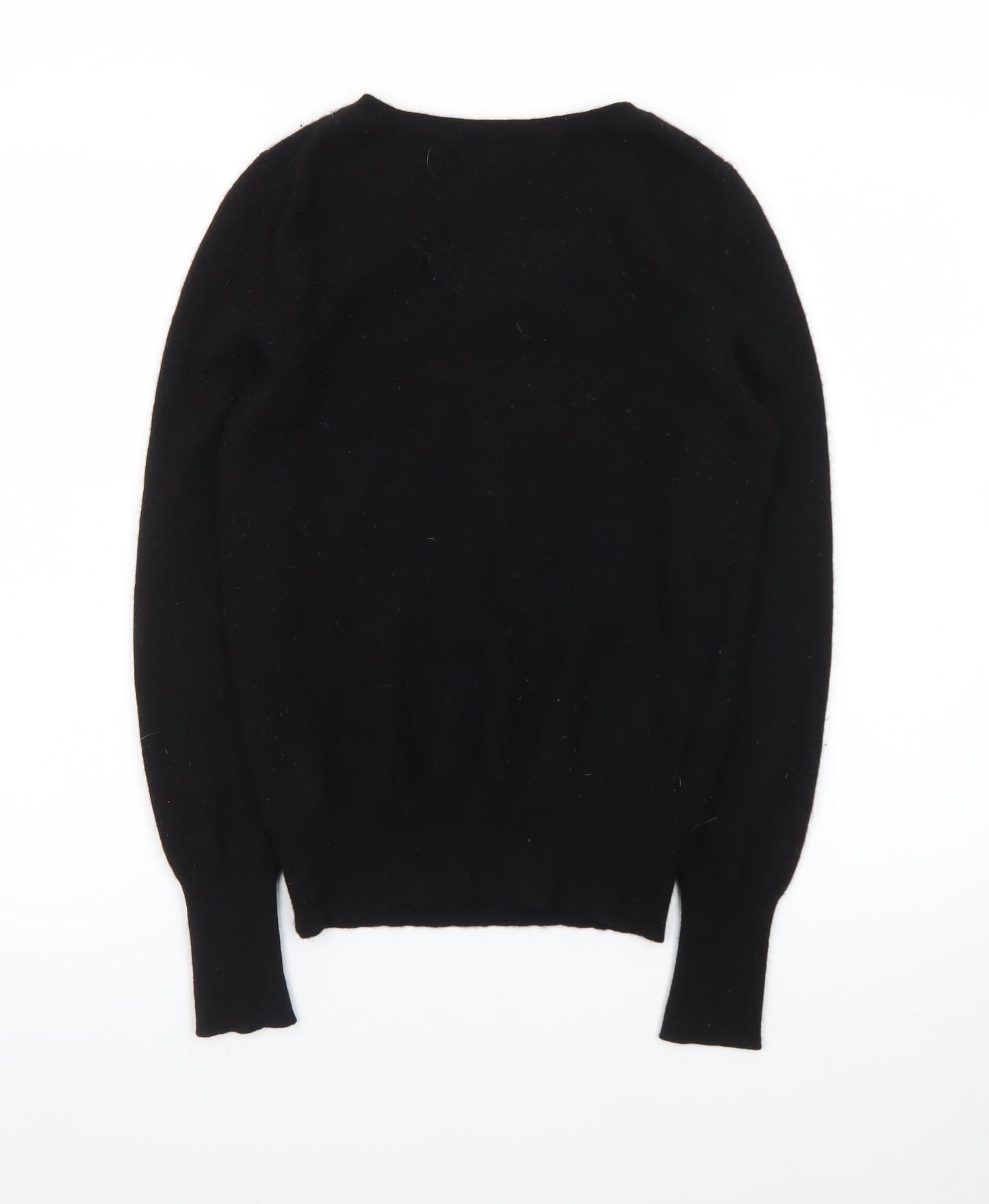 GAP Women’s Black 100% Cashmere Crew Neck Jumper XS