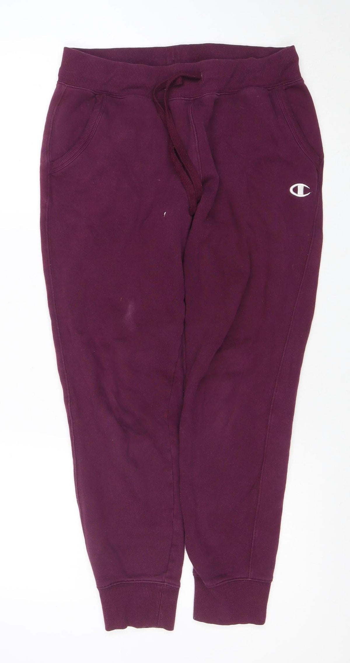 Champion Women’s Purple Jogger Sweatpants Size S Cotton Blend Fleece