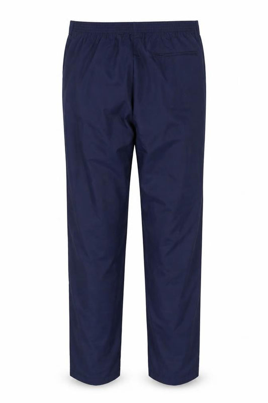 Tibard Womens Blue Size 12 Workwear Trousers Elastic Waist Polyester Cotton