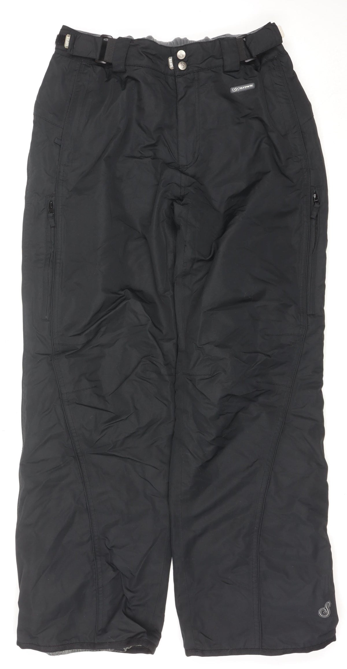 Surfanic Womens Black L Snow Pants Waterproof Ski Trousers