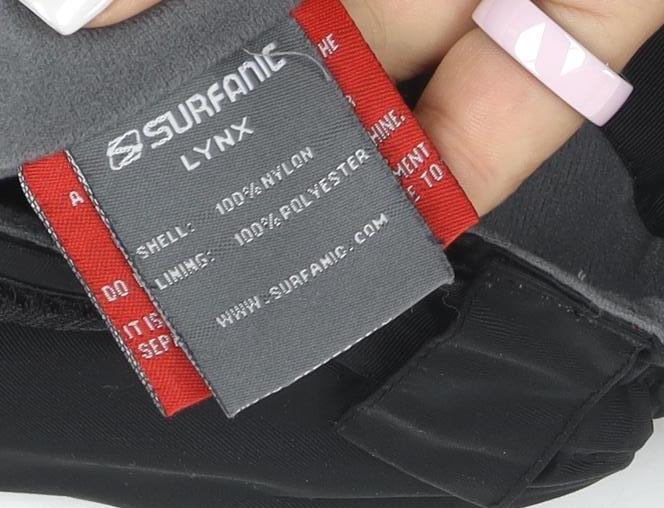 Surfanic Womens Black L Snow Pants Waterproof Ski Trousers