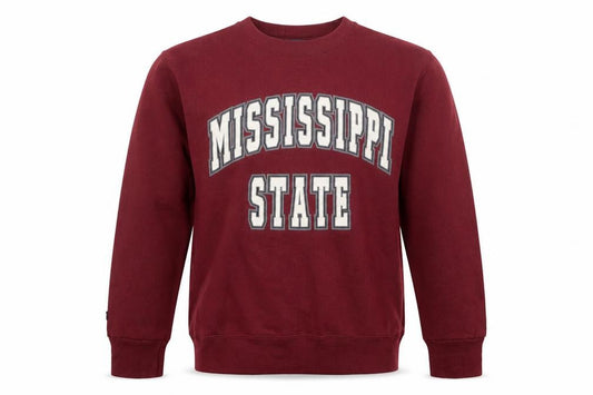 JanSport Men’s Red Mississippi State Sweatshirt M Graphic Pullover