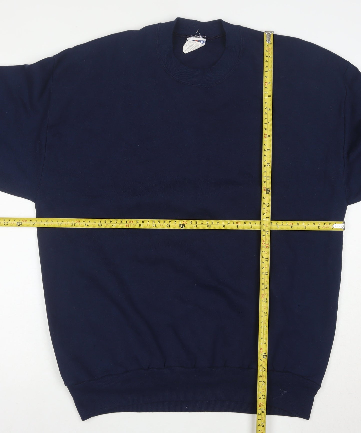 Jerzees Men's Blue XL Crew Neck Pullover Sweatshirt