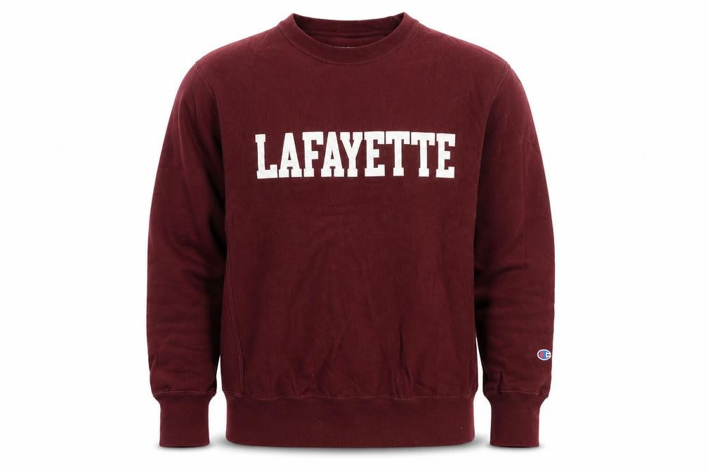 Champion Reverse Weave Men's Red Lafayette Sweatshirt M