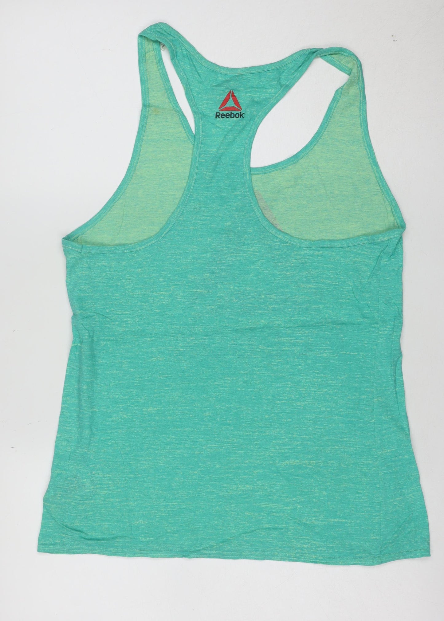 Reebok Women's Green Racerback Sports Tank Top Size M