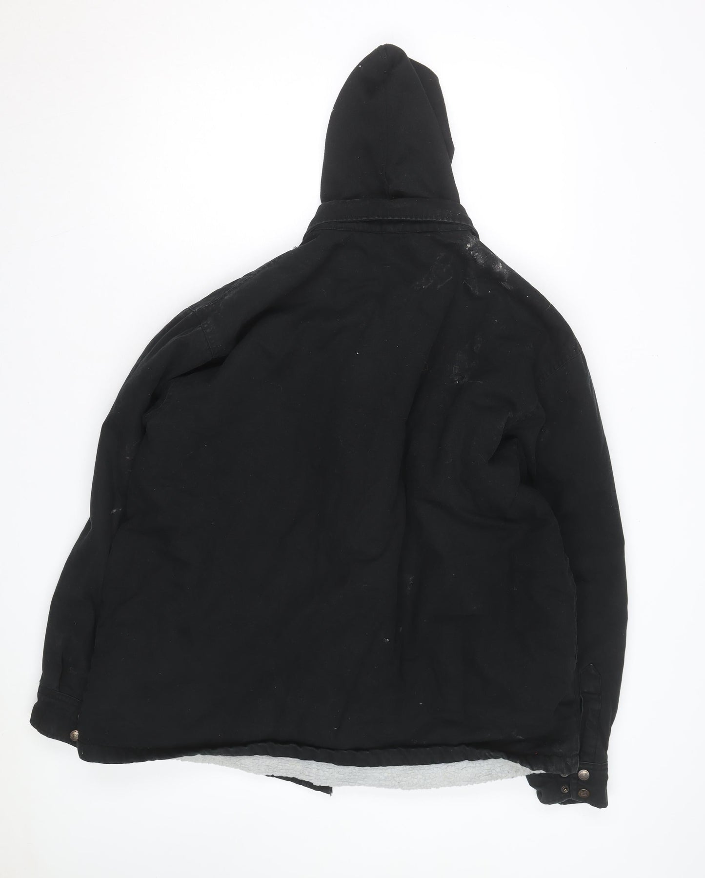 Tough Duck Men's Black XL Utility Hooded Workwear Jacket