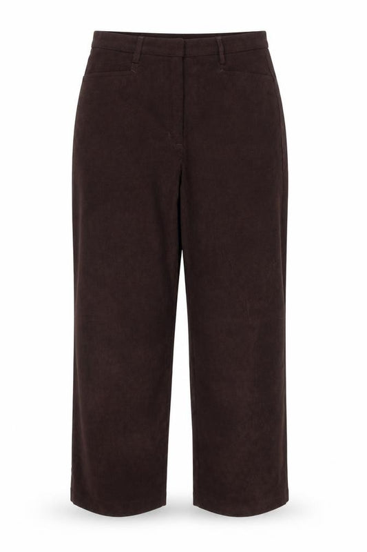 Tradition Country Collection Women's Brown Corduroy Trousers Size 14