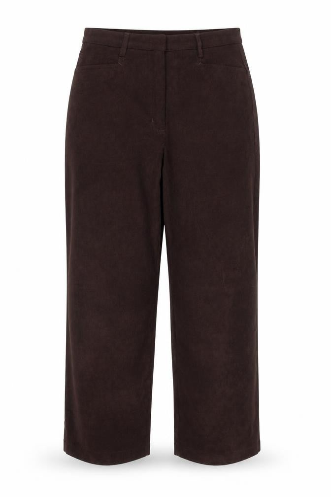 Tradition Country Collection Women's Brown Corduroy Trousers Size 14