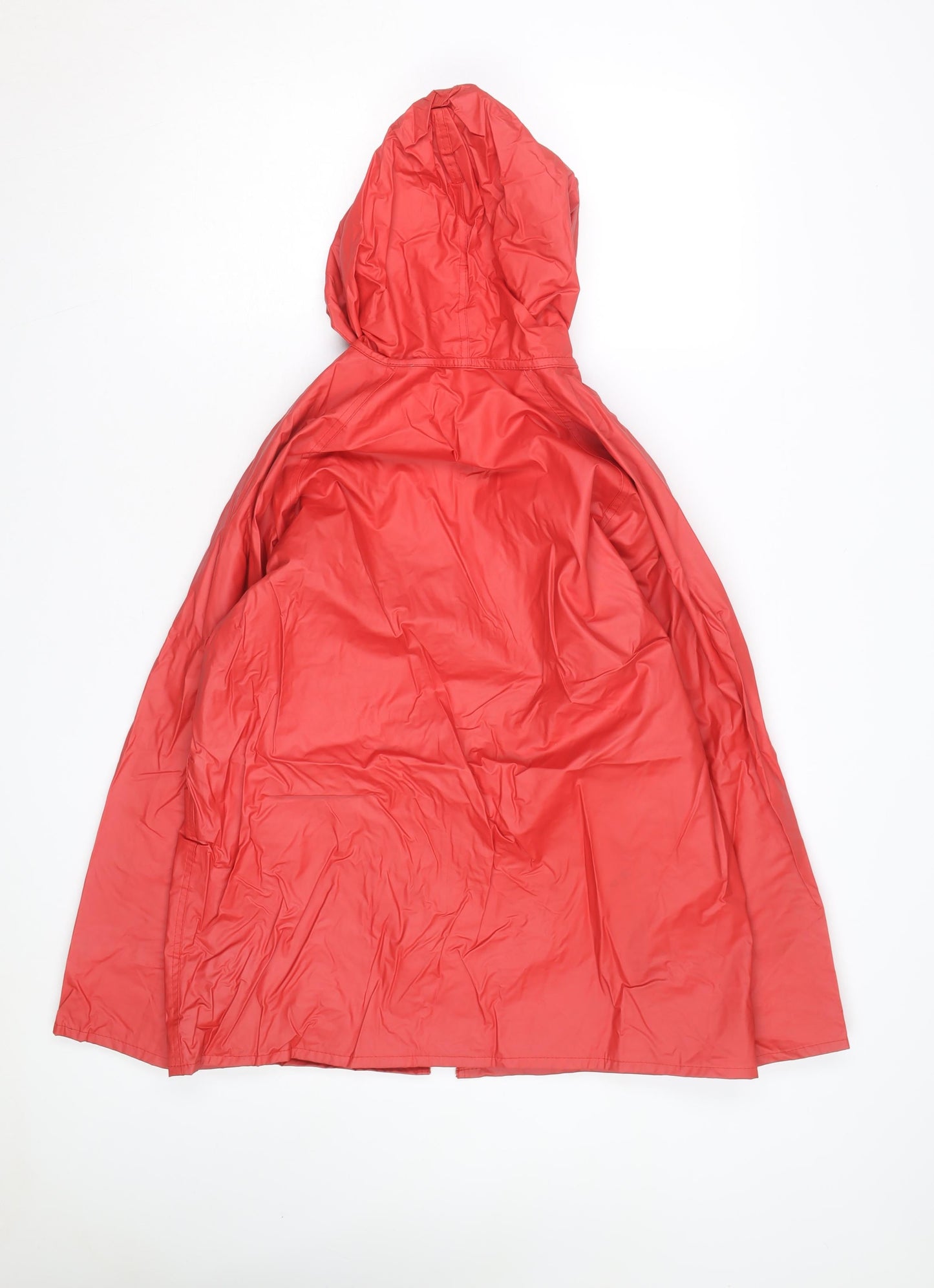 Jonathan Logan Men's Red Hooded Rain Coat Jacket M