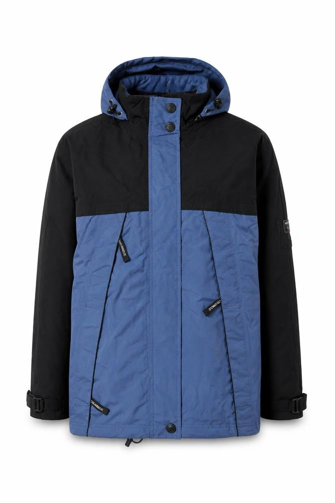 Stormtech Men's Blue Waterproof Hooded Parka Jacket Size S