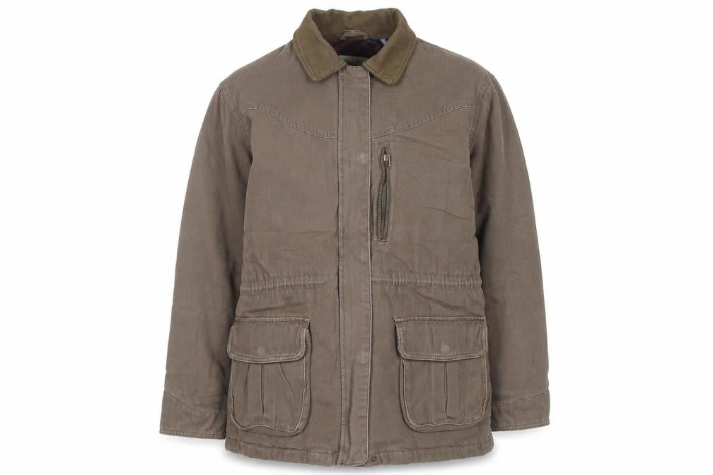 Cabela's Women's Brown L Field Jacket Cotton Blend Outdoor Coat