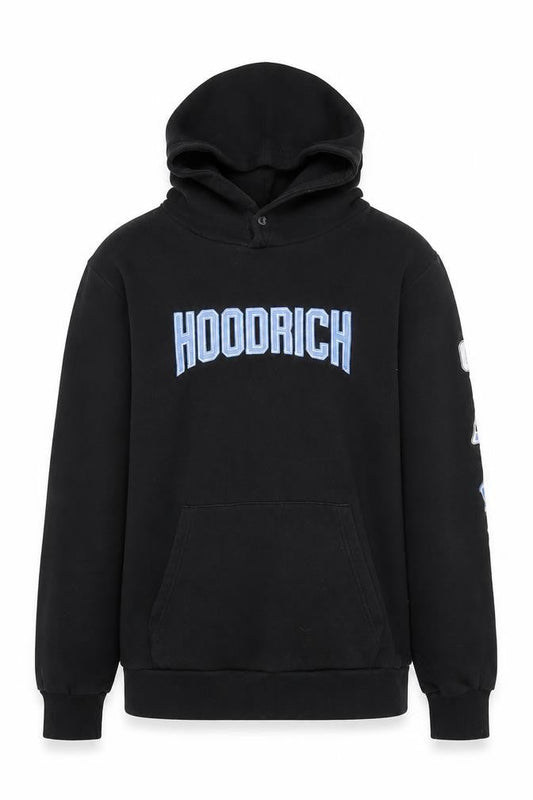 Hoodrich Men’s Black Pullover Hoodie S Graphic Tiger Streetwear