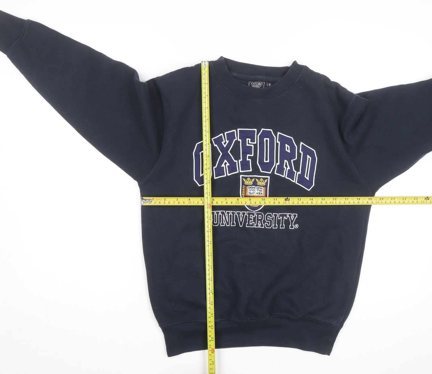 Oxford University Men’s Blue XS Pullover Sweatshirt