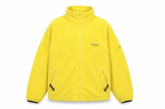 Regatta Men's Yellow Fleece Full Zip Activewear Jacket S 97cm