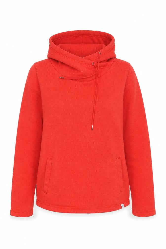 TOG24 Womens Red Pullover Hoodie Size 12 Polyester Fleece