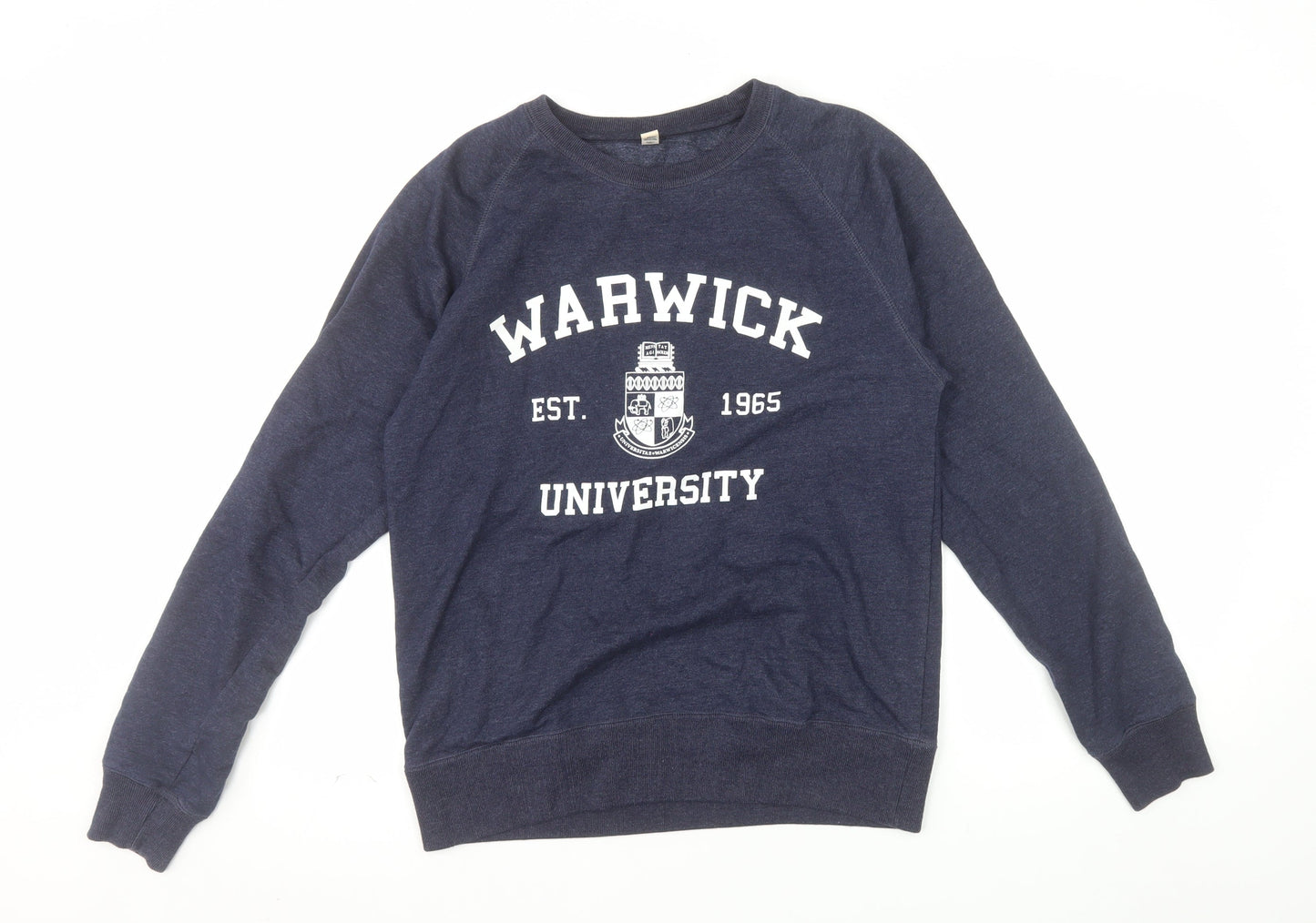 Salvage Men's Blue Warwick University Pullover Sweatshirt S