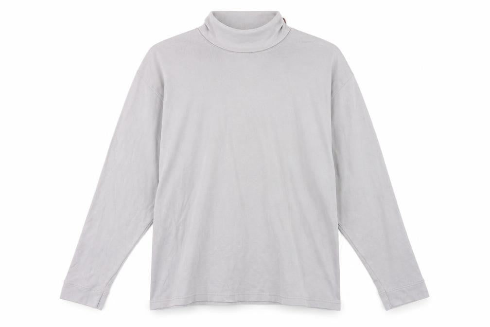 Colin Montgomerie Men's Grey Cotton Long Sleeve Pullover Sweatshirt L