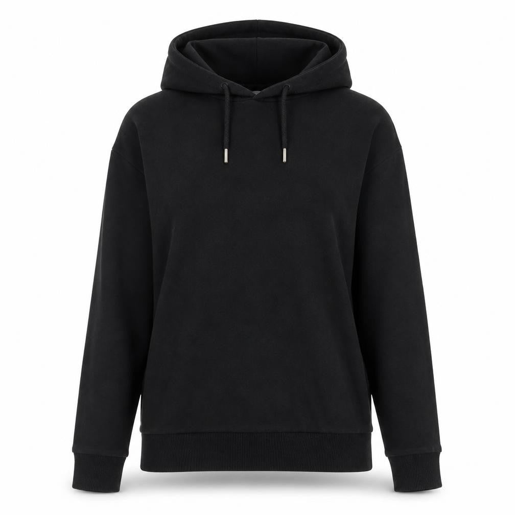 ASOS DESIGN Women's Black Pullover Hoodie Size M Cotton Blend