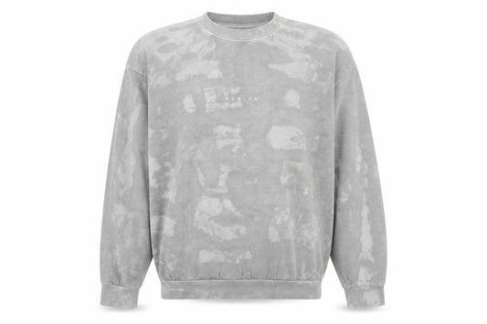 Topman Men’s Grey Zürich Graphic Pullover Sweatshirt Size S