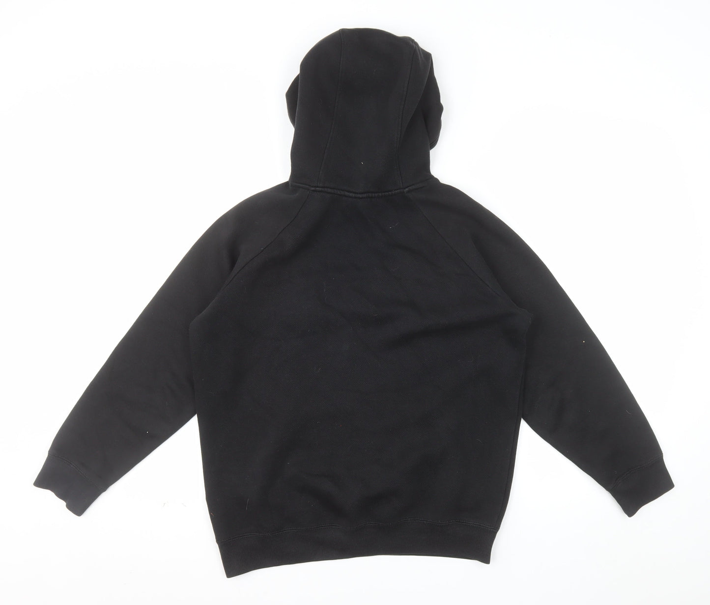 Bench Boys Black Yellow Colourblock Pullover Hoodie Age 13 Cotton Blend