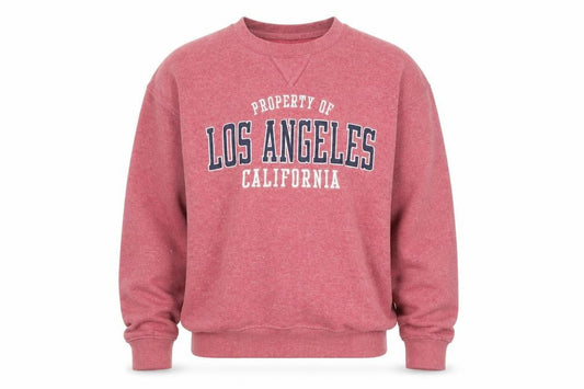 AC Sport Men's Red Los Angeles Crew Neck Sweatshirt Size S
