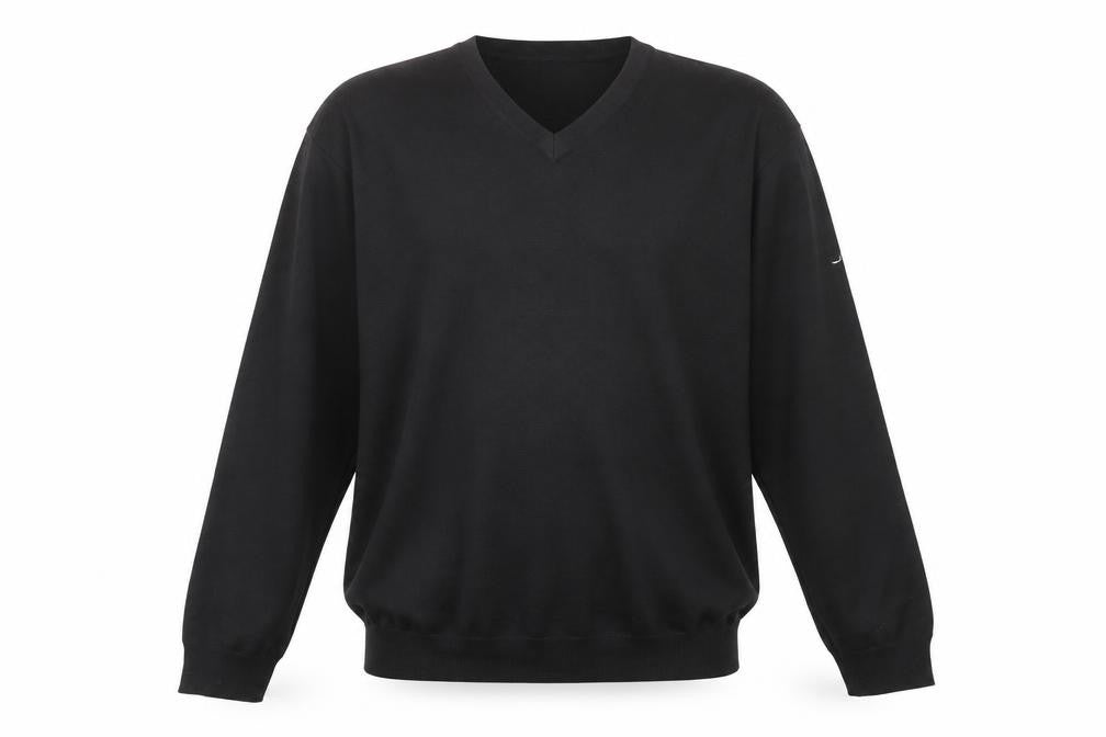 Woodworm Men’s Black 3XL V-Neck Golf Pullover Jumper