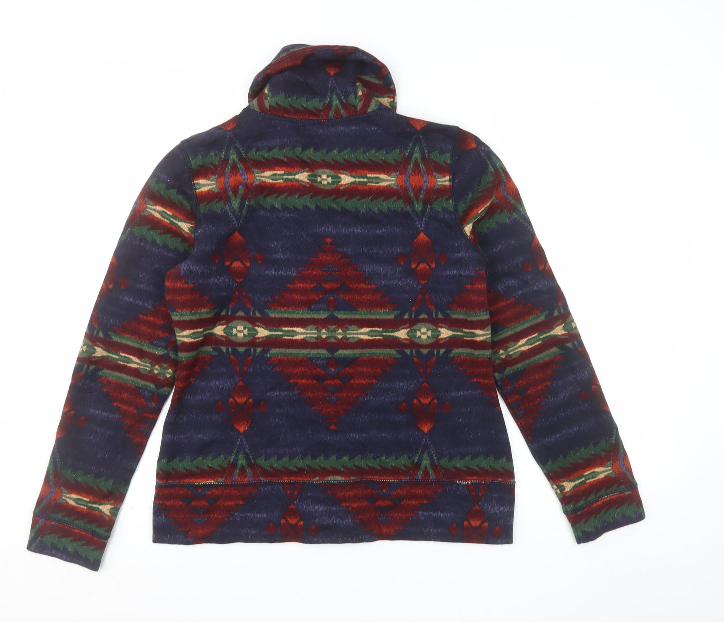 Lauren Ralph Lauren Women’s Multicoloured Aztec Cardigan Hoodie M Cotton Blend