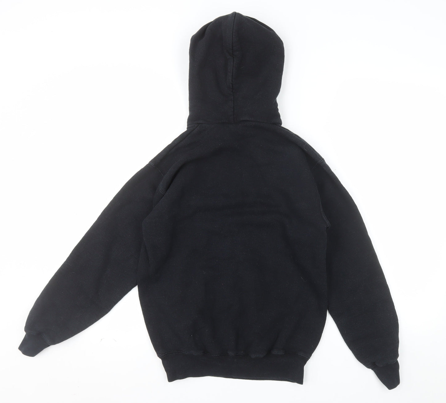Fruit of the Loom Women’s Black MAC Logo Pullover Hoodie Size S