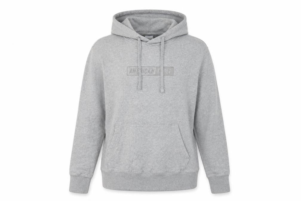 American Eagle Women Grey XS Pullover Hoodie 100% Cotton Casual