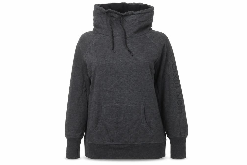 Calvin Klein Performance Women's Black 1X Pullover Hoodie