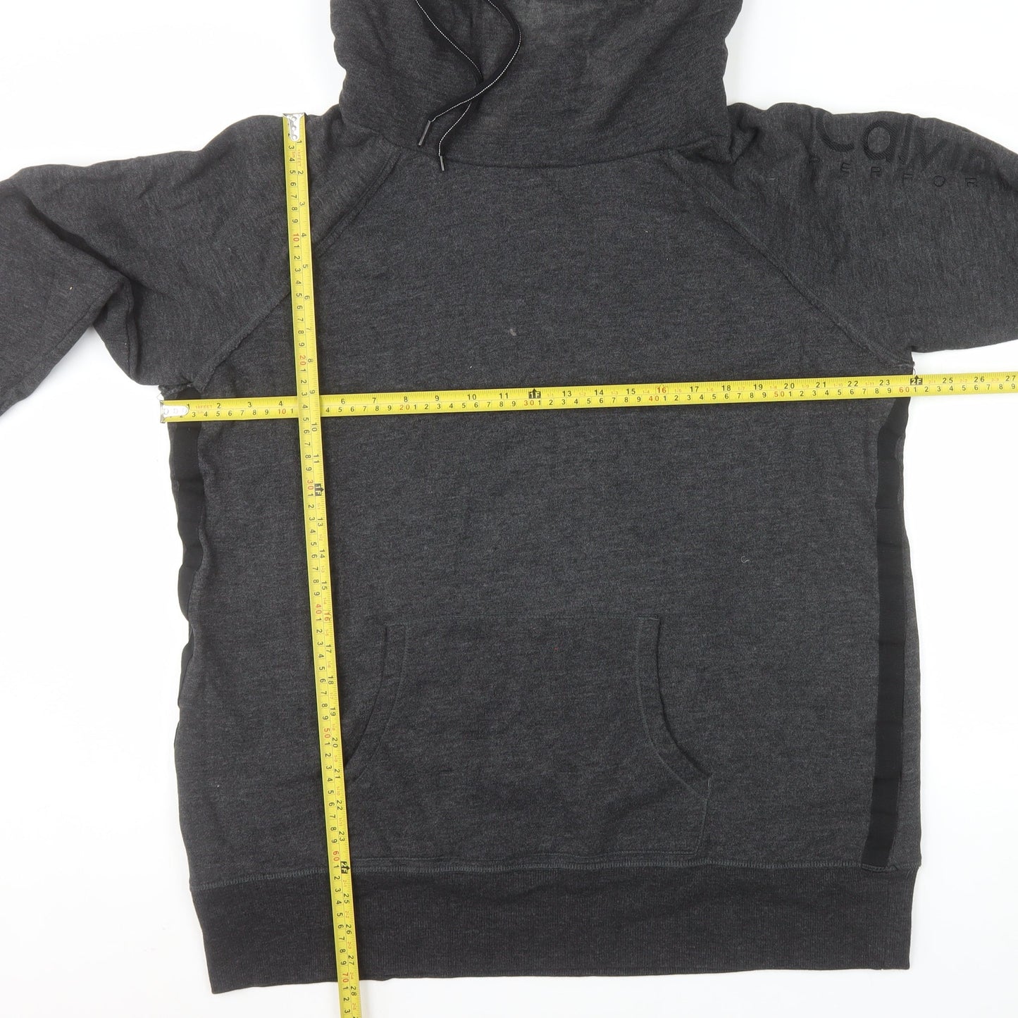 Calvin Klein Performance Women's Black 1X Pullover Hoodie