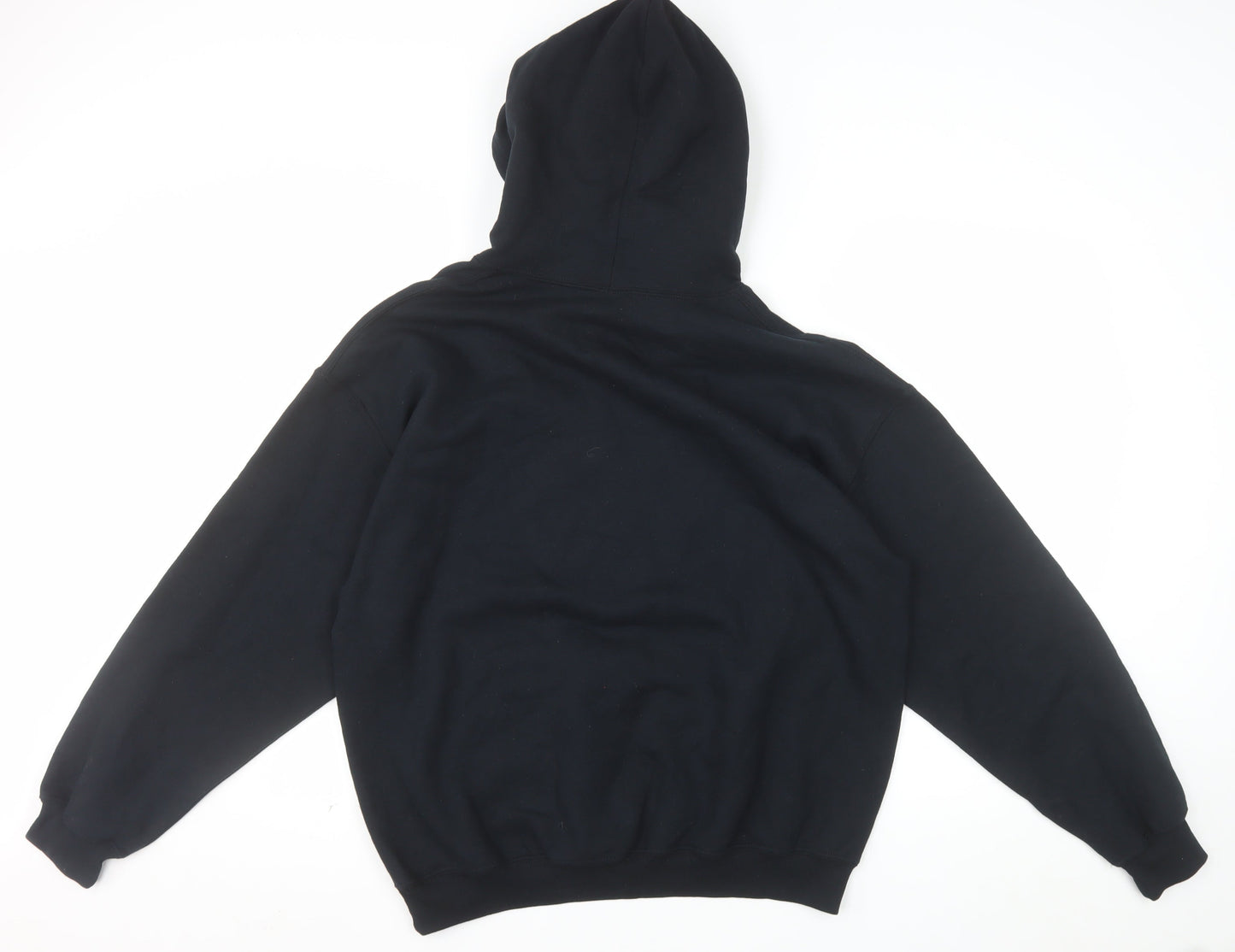 Gildan Men's Black Pullover Hoodie L Phoenix Raceway Graphic