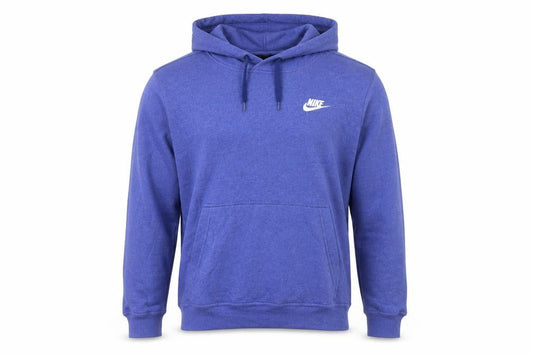 Nike Men's Blue Small Pullover Hoodie Sweatshirt Logo Sportswear