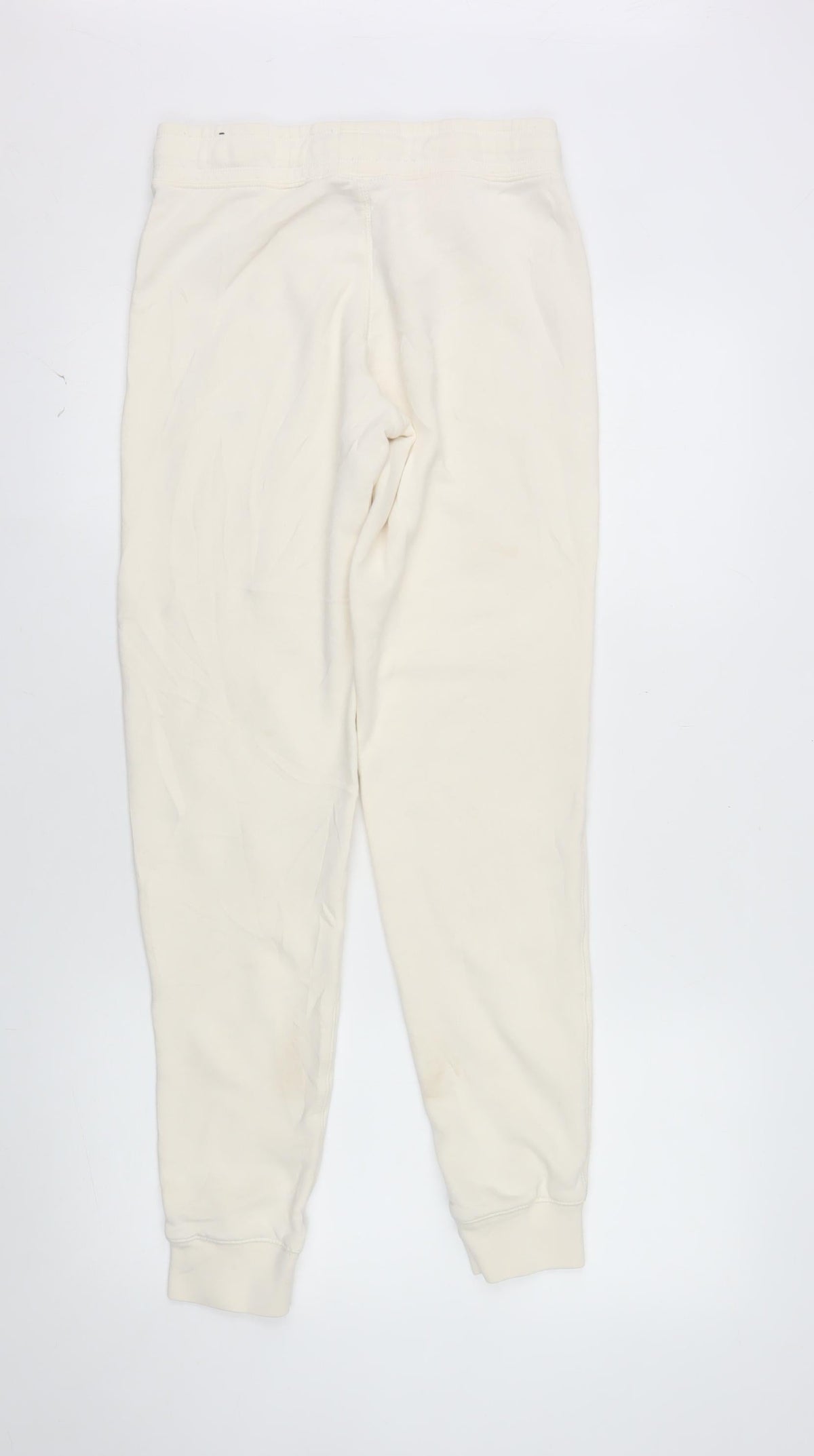 Nike Women's Ivory Jogger Trousers XS Cotton Fleece Activewear