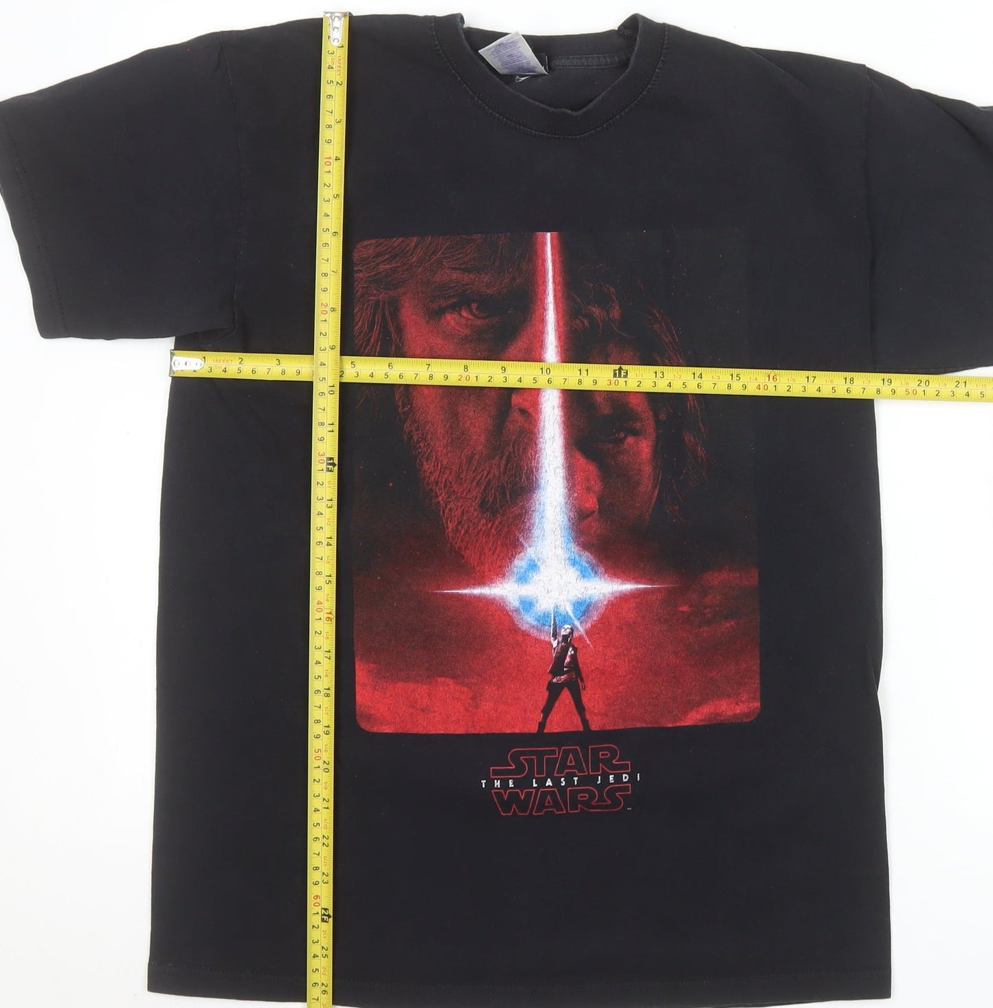 Star Wars Black Men's M Graphic T-Shirt The Last Jedi