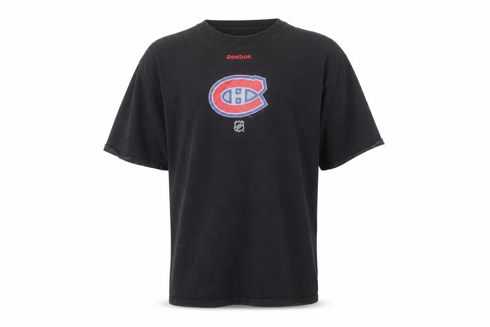 Reebok Men’s Black XL Sports Graphic Cotton T-Shirt
