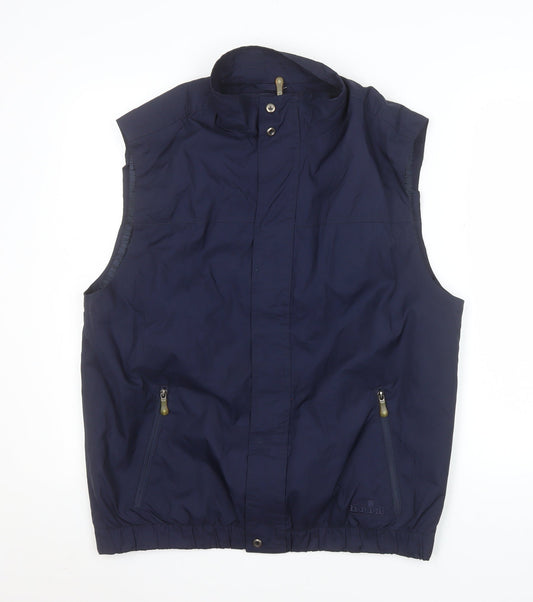 North End Men's Blue Regular Fit Polyester Bodywarmer Size M