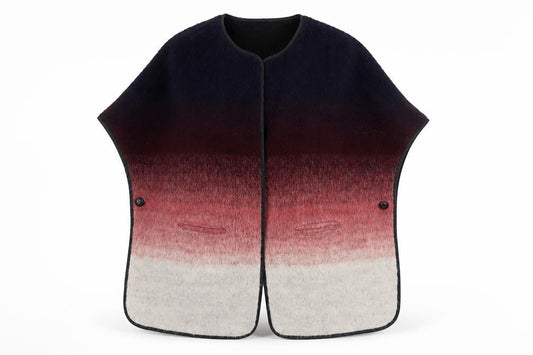 Marks & Spencer Women’s Multicoloured Size 12-14 Wool Blend Cape
