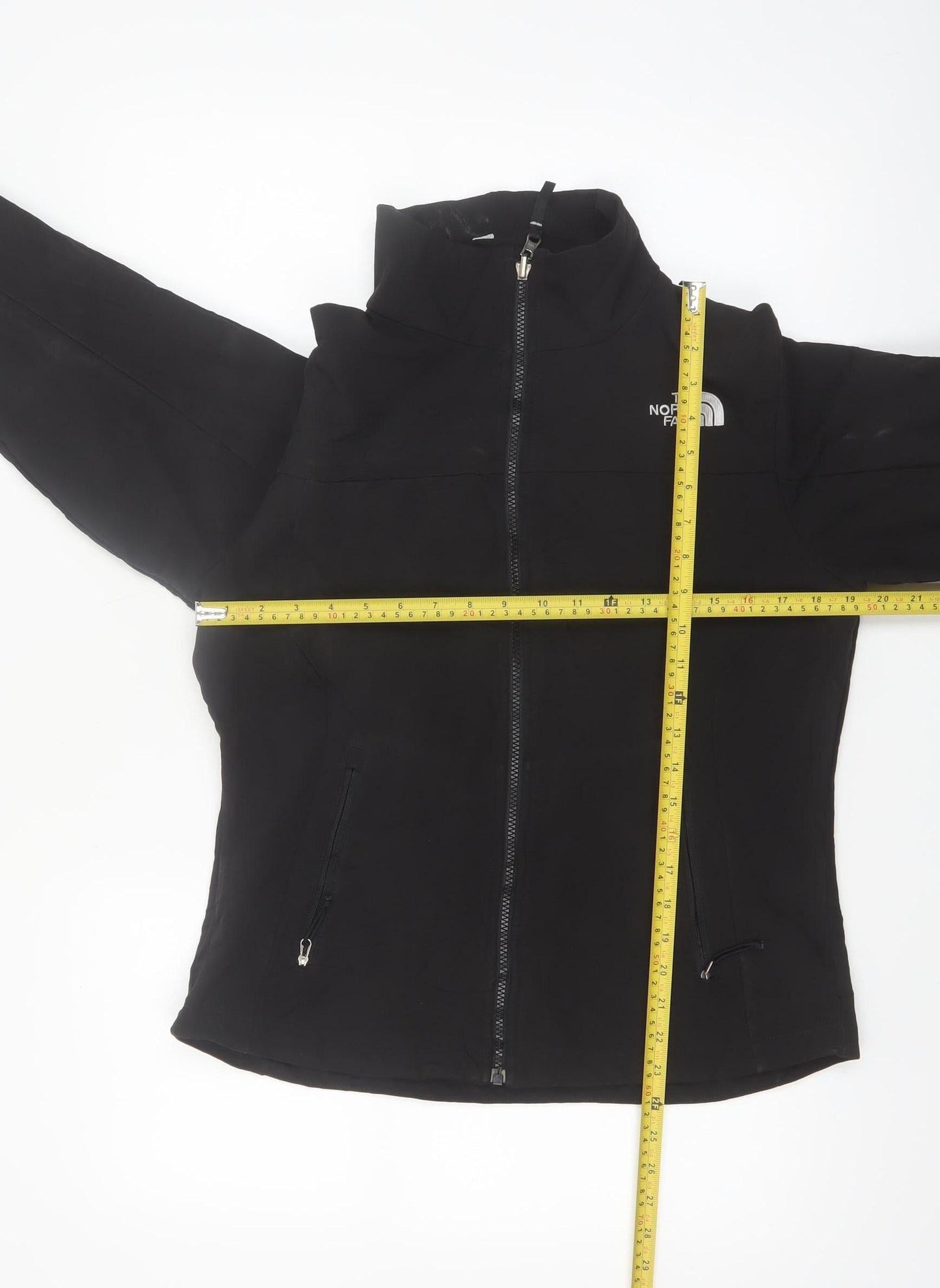 The North Face Women's Black Softshell Windproof Jacket M